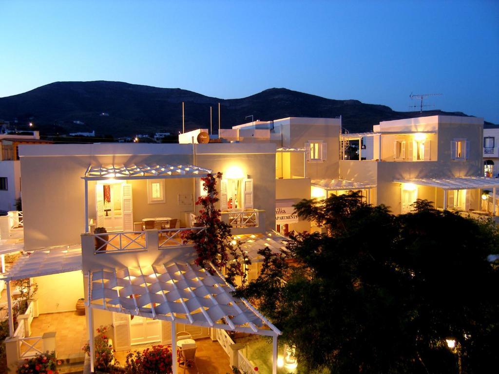 Emilia Luxury Apartments Mégas Yialós-Nítes Eksteriør bilde